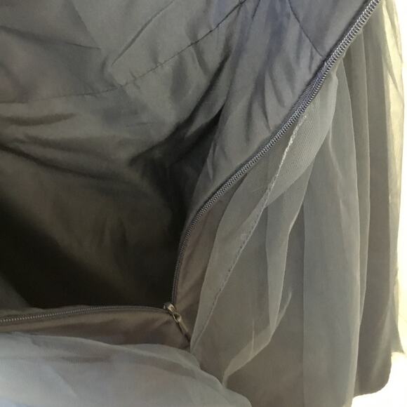 David’s Bridal Blue Strapless Tulle Short Dress - Picture 16 of 16